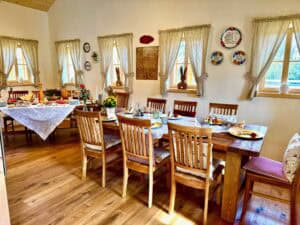 Taverna del villaggio al buffet pasquale di Ebner 1822