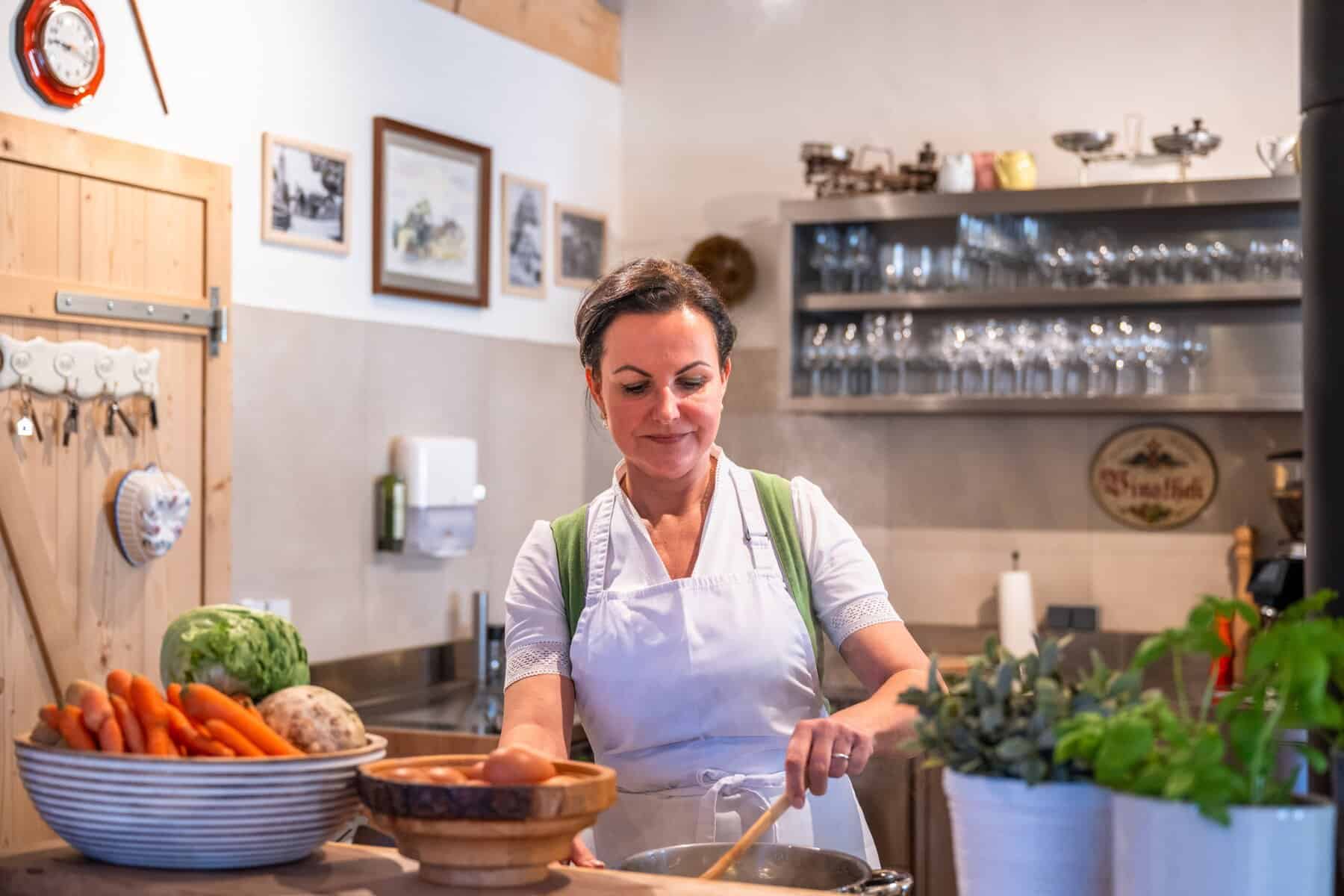 Bioküche in der Dorfschenke bei Ebner 1822