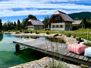 Naturhaus am Teich bei Ebner 1822 als private Alternative zum Wellnesshotel in Kärnten
