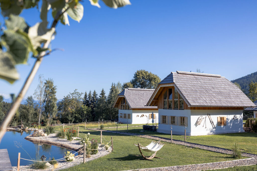 Holiday home with pond in Austria at Ebner 1822 in Carinthia
