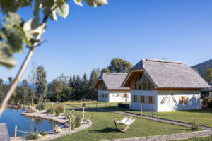 Holiday home with pond in Austria at Ebner 1822 in Carinthia