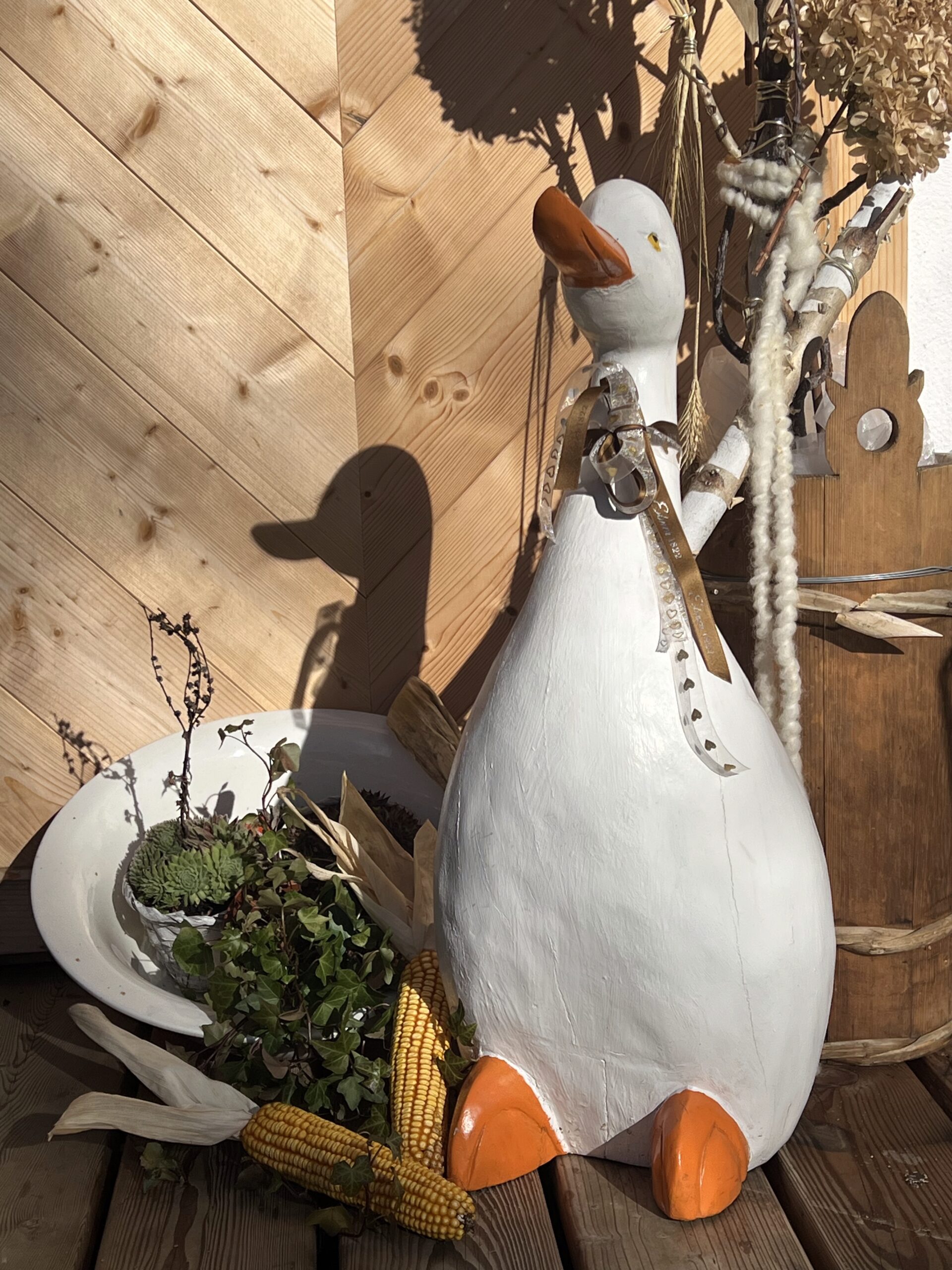 Dekorative Gans bei Ebner 1822